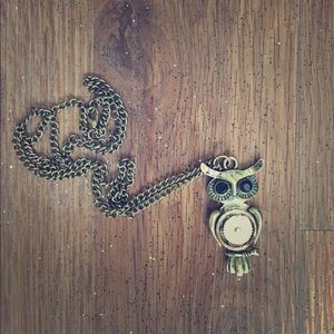 Owl necklace